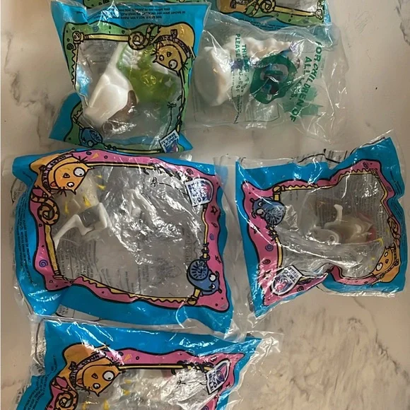 Vintage 1997 Taco Bell Happy Meal Toys Set - Picture 1 of 5